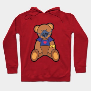 Supervillain Teddy Bear Hoodie